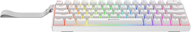 Klaviatūra mechaninė Tracer GAMEZONE SIGMA 63 RF (2.4+BT) Baltas
