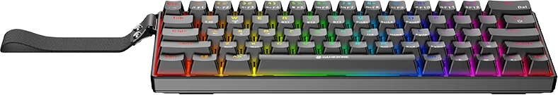 Klaviatūra mechaninė Tracer GAMEZONE SIGMA 63 RF (2.4+BT) Juodas