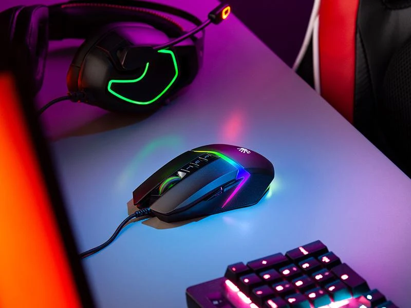 A4Tech BLOODY W60 MAX Stone Juodas USB Activated Pelė