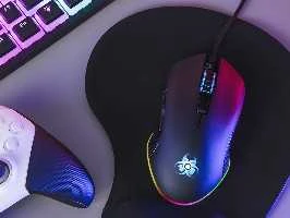 Pelė Myszka žaidimams Tracer GameZone EDGE su laidu 3200 dpi optinė juoda
