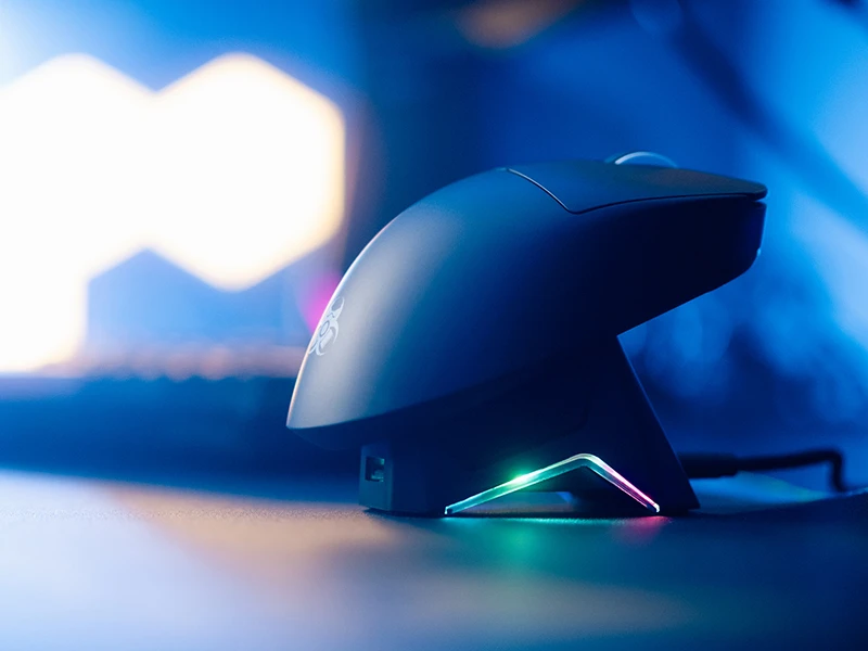 Pelė TRACER GAMEZONE NORD RGB pelė (2.4GHz+BT) RF + prijungimo stotelė