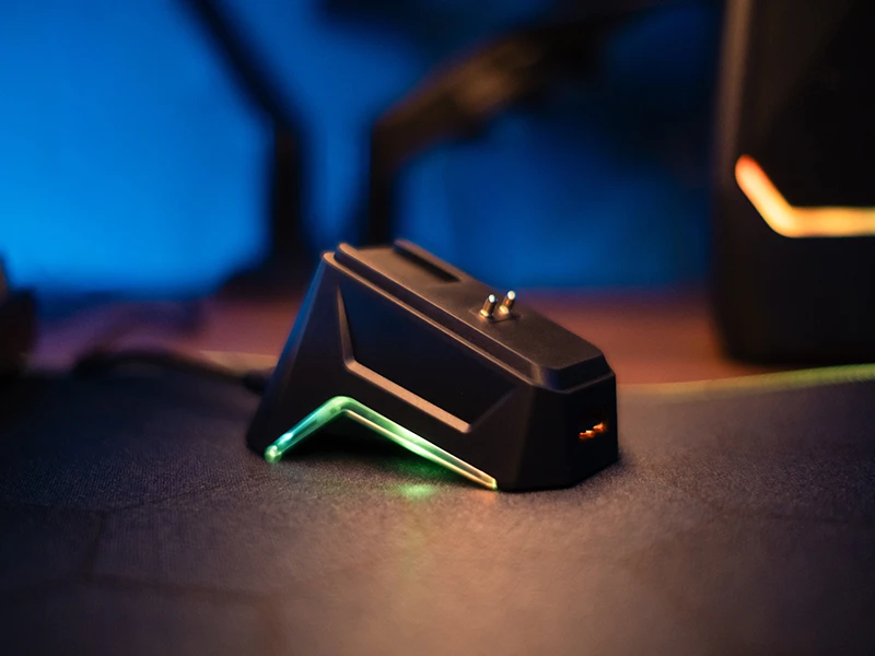 Pelė TRACER GAMEZONE NORD RGB pelė (2.4GHz+BT) RF + prijungimo stotelė