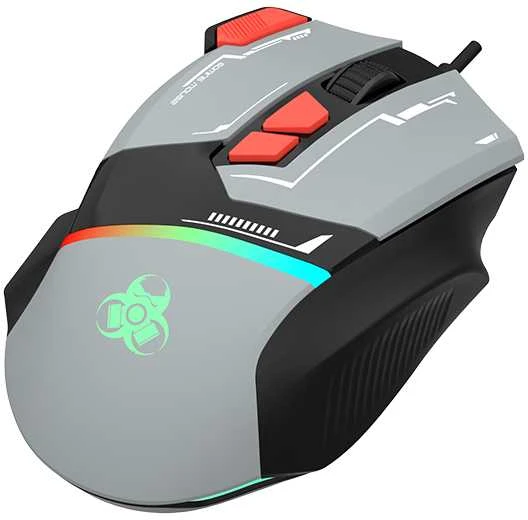 Pelė TRACER GAMEZONE SPECTRA Pilkas RGB USB pelė