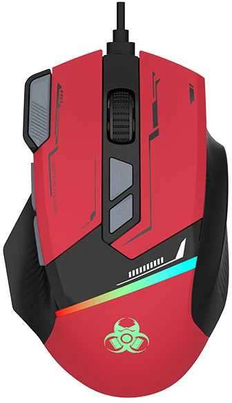 Pelė TRACER GAMEZONE SPECTRA Raudonas RGB USB pelė