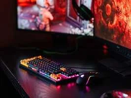 Rinkinys Klaviatūra su pele Tracer GameZone Hornet 87 su laidu juoda