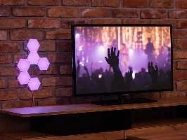 Tracer šešiakampės RGB Ambience lempos – Smart Hexagon