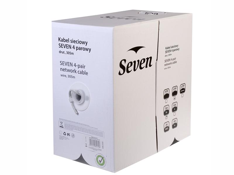 SVN SEVEN UTP cat.5 kietas 4x2 305m tinklo kabelis