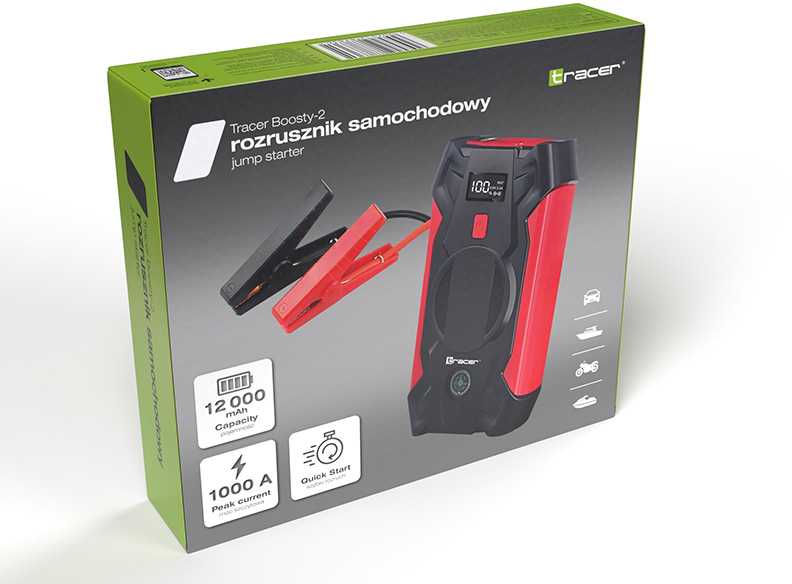 Tracer Jump starter TRACER Boosty-2 12000mAh