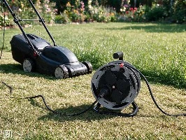 Przedłużacz bębnowy TRACER ED25 Pilkas (4 gniazda, 25m, IP44)