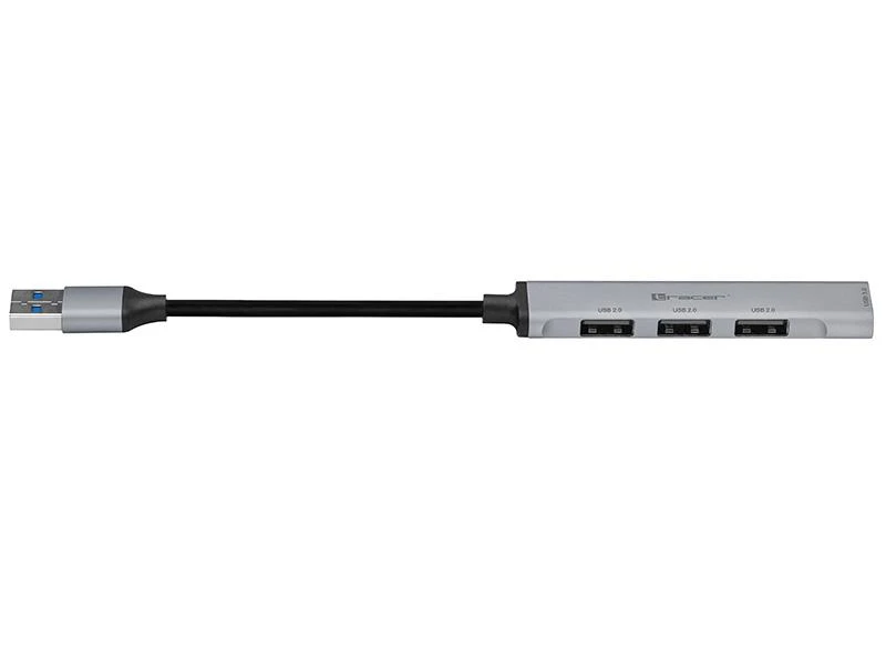 Tracer USB šakotuvas su trimis jungtimis