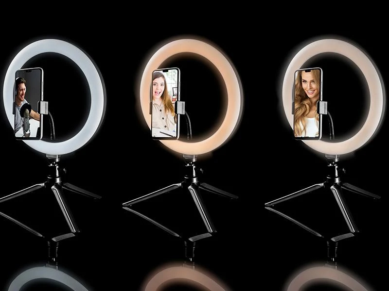 TRACER RING 26cm RGB mini tripod ring lamp
