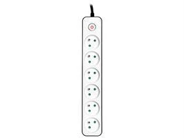 TRACER TRALIS46259 Maitinimo juosta Zebra 1,5 m 6 lizdai