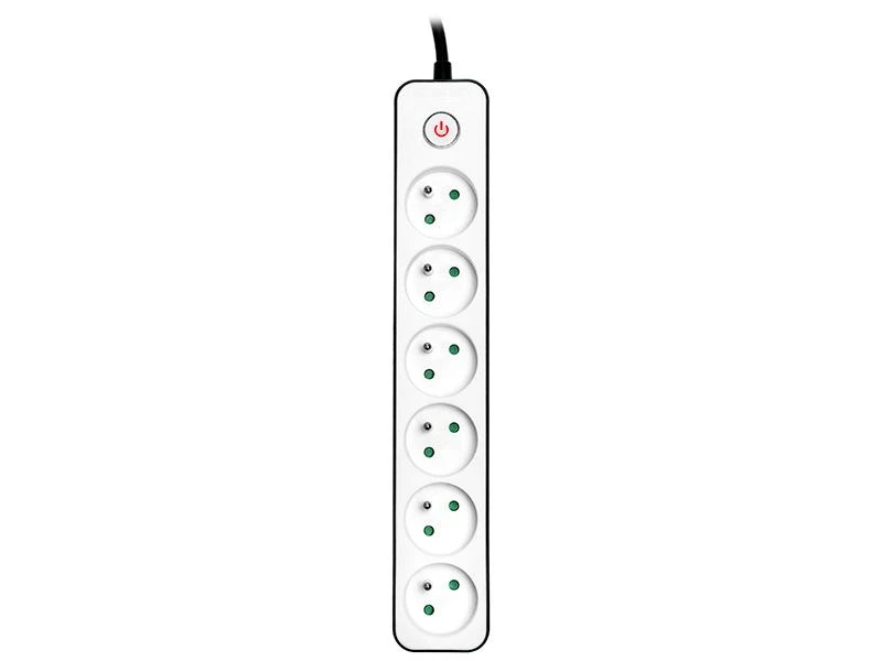 TRACER TRALIS46259 Maitinimo juosta Zebra 1,5 m 6 lizdai