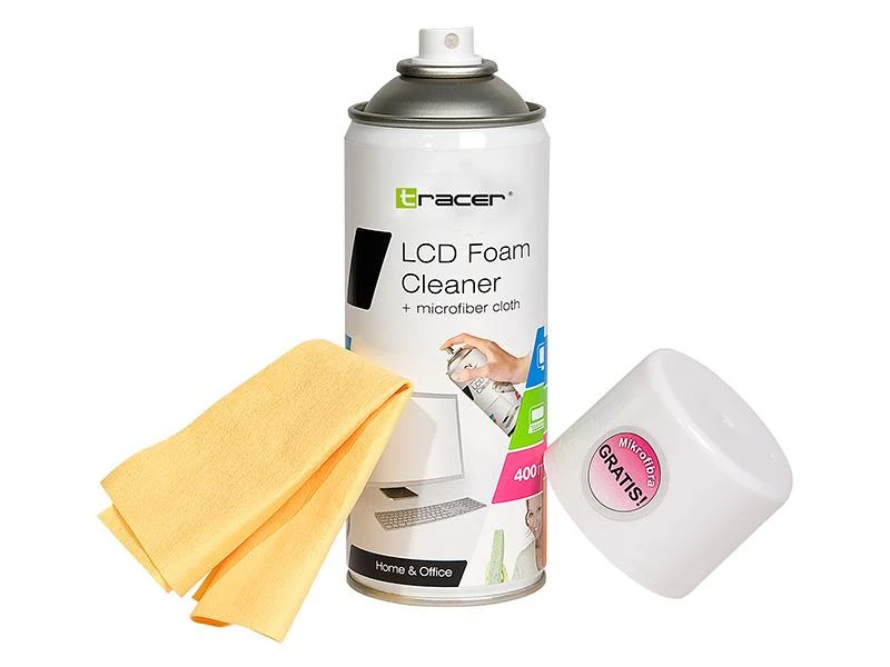 TRACER TRASRO42106 Foam LCD putų valiklis 400 ml + mikropluoštas