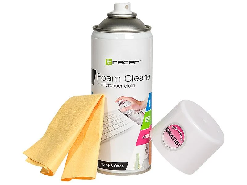 TRACER TRASRO42105 putų valiklis putoms 400 ml + mikropluoštas