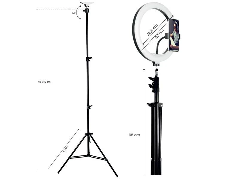 TRACER RING 30cm trikojis 210cm žiedinis šviestuvas