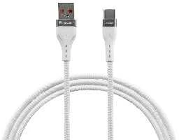 TRACER USB A - C tipo kabelis 1 m baltos spalvos
