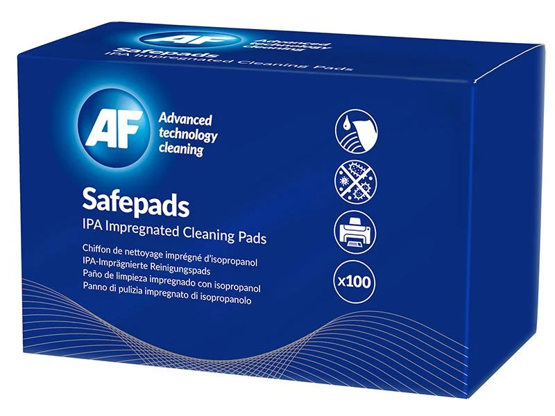 Valiklis AF Safepad – Isoclean servetėlės, 100 vnt