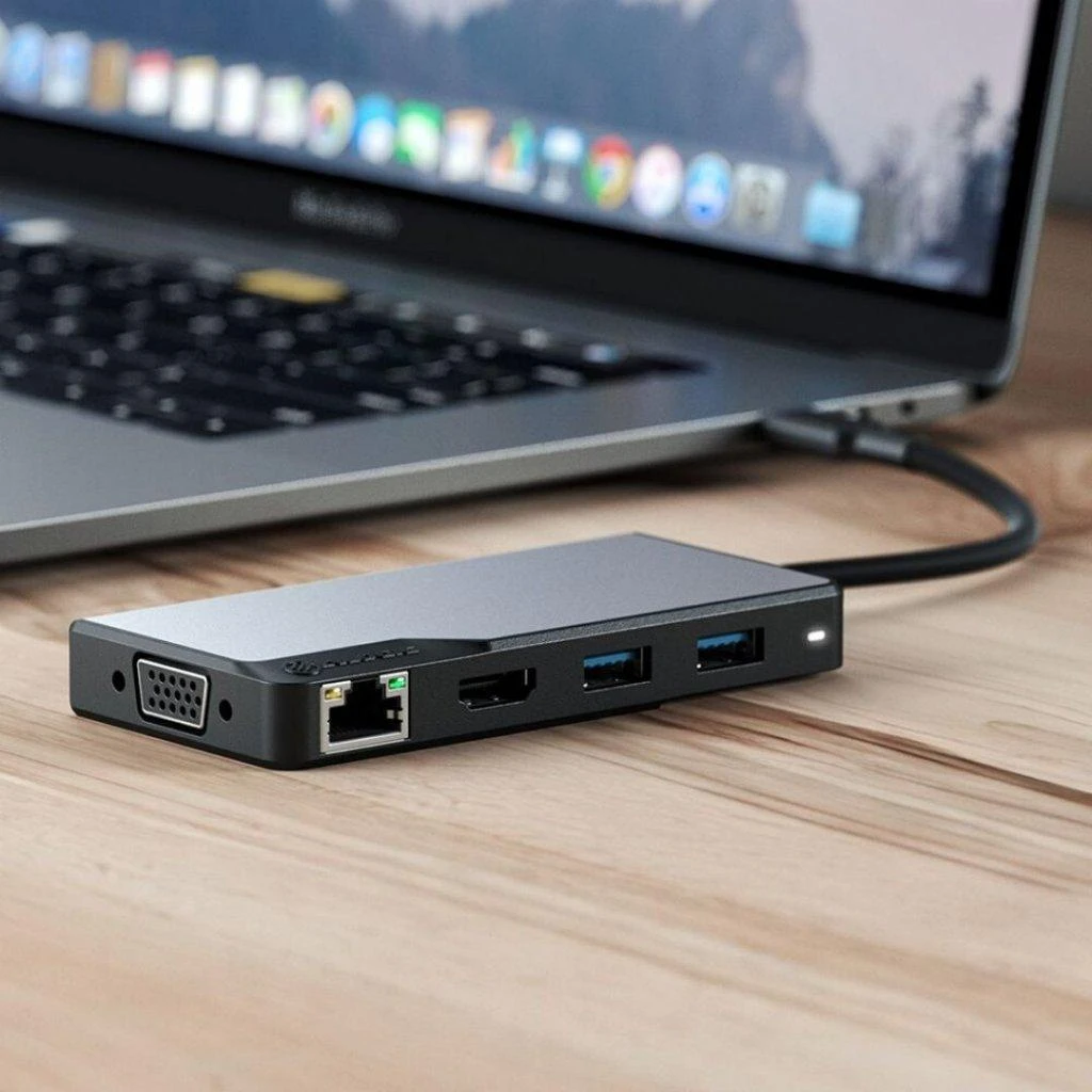 USB šakotuvas Alogic ALOGIC USB-C Fusion MAX 6 viename (UCFUPRGVV2SGR)