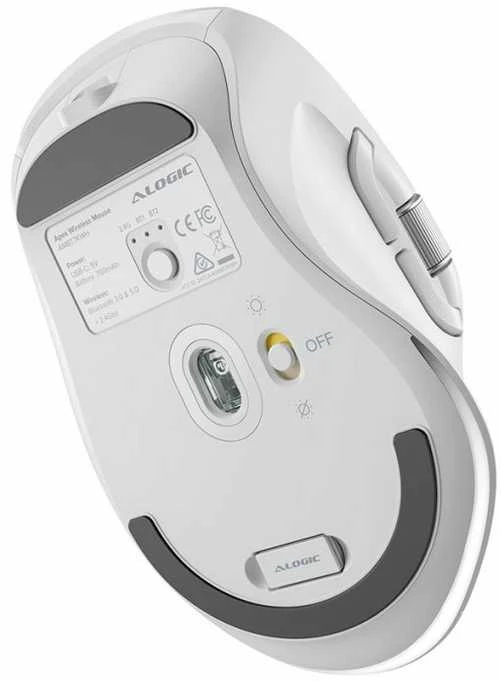 Pelė Alogic Apex Baltas (AMBT7KWH)