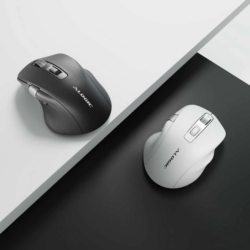 Alogic APEX BLUETOOTH Pelė USB-C - 7 KEYS PROGRAMMABLE Juodas