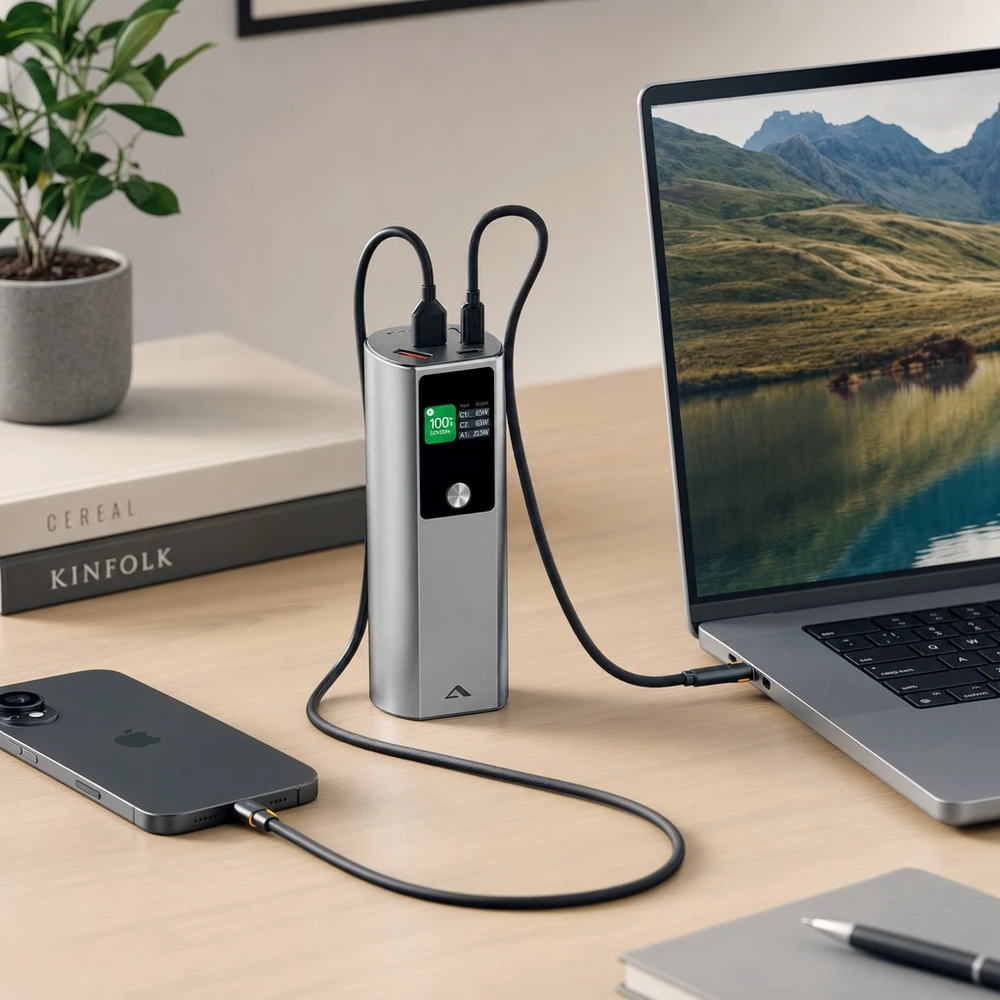 Powerbank Alogic Ark Pro 27600 mAh (AP27KPB160W)