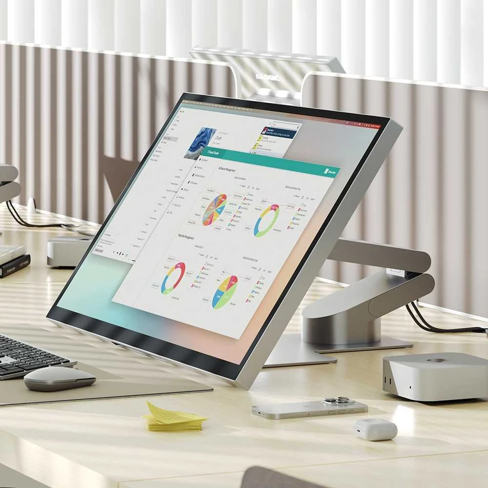 ALOGIC Aspekt 32" Fold Stand - Kosminė pilka