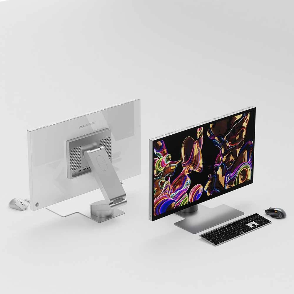 ALOGIC Aspekt 32" Fold Stand - Kosminė pilka