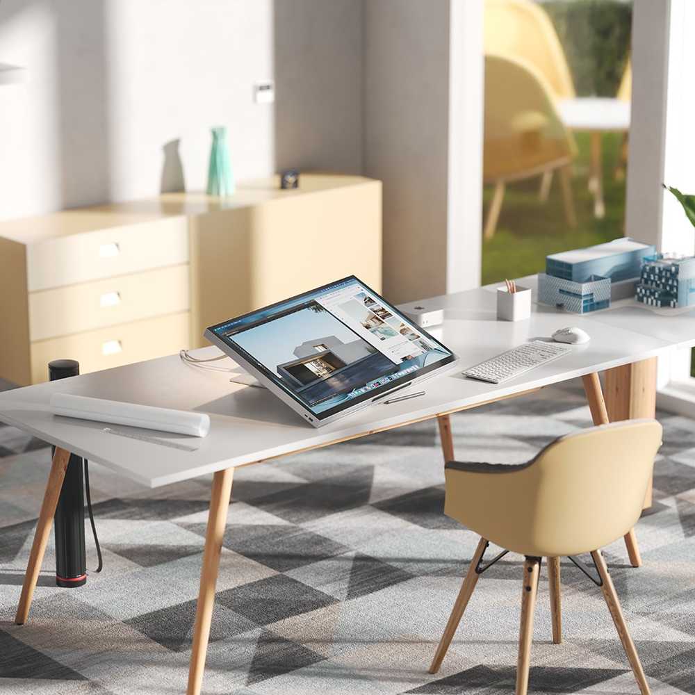 ALOGIC Aspekt 32" Fold Stand - Sidabrinis