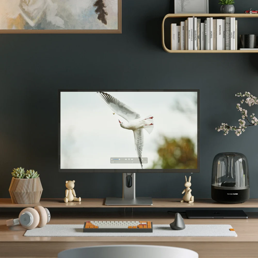 Monitorius „ALOGIC Clarity Max“ 32 colių UHD 4K televizorius su 65 W PD