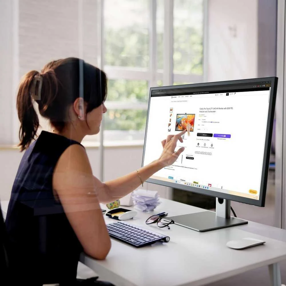 Monitorius „ALOGIC Clarity“ 32 colių UHD 4K televizorius su 65 W PD