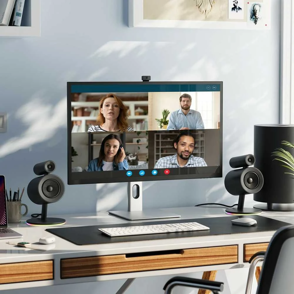 Monitorius „ALOGIC Clarity“ 32 colių UHD 4K televizorius su 65 W PD