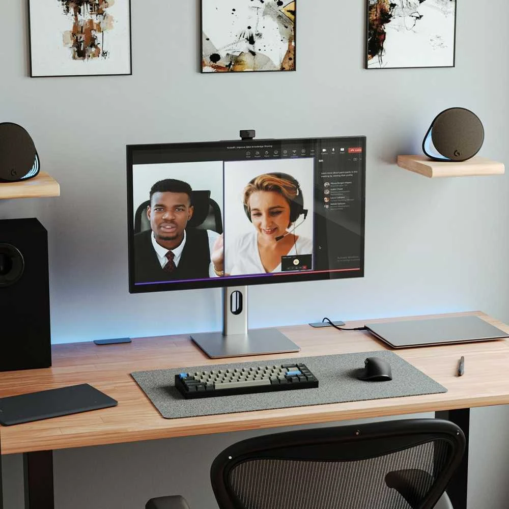 „ALOGIC Clarity Pro 27“ UHD 4K monitorius su 65 W raiška ir internetine kamera
