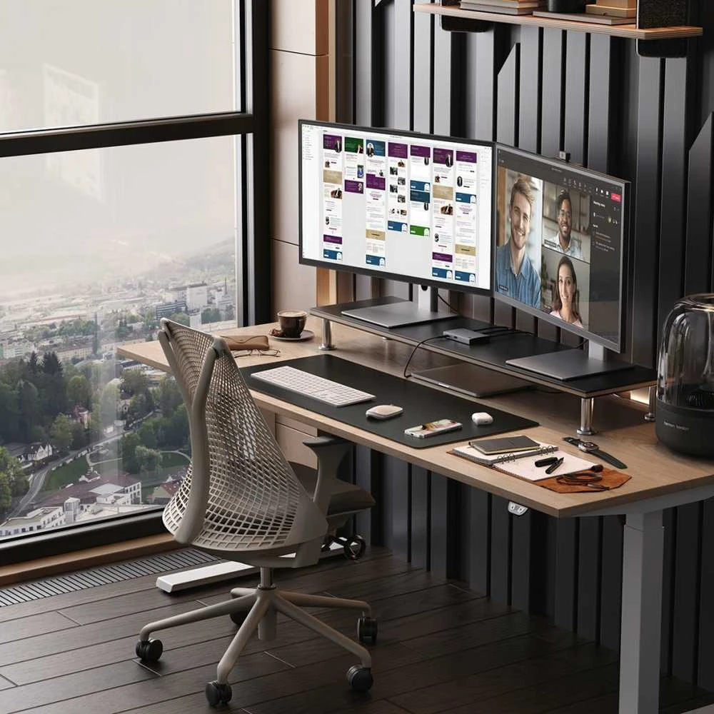 „ALOGIC Clarity Pro Max“ 32 colių UHD 4K monitorius su 65 W raiška ir internetine kamera