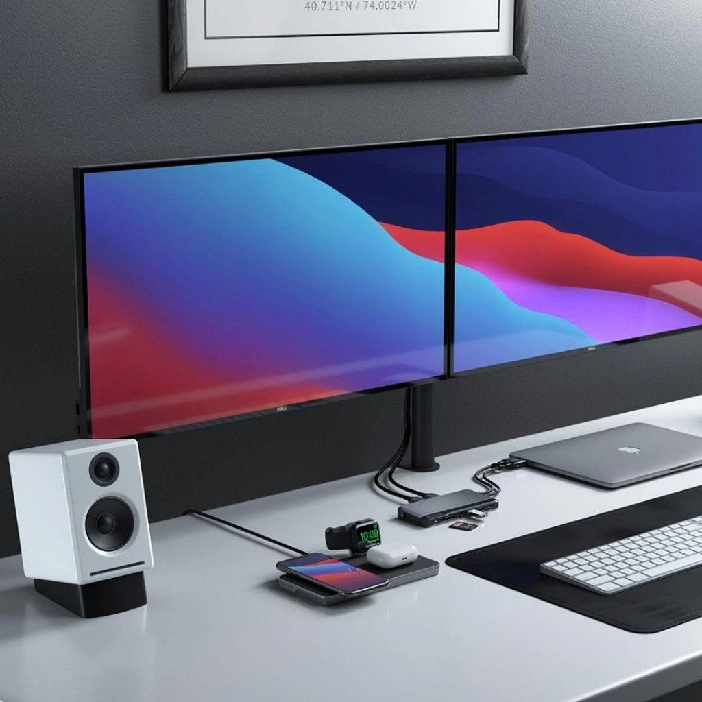 „Alogic USB-C 10-in-1“ stotis / replikatorius (U2CSH-SGR)