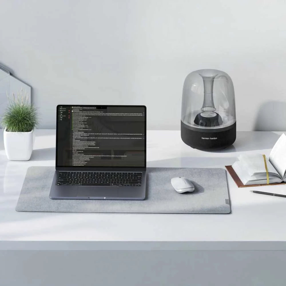 ALOGIC Echelon Bluetooth USB-C įkraunama 4 klavišų pelė – balta