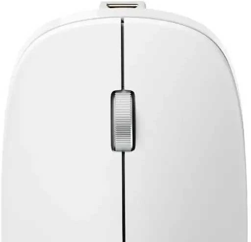 ALOGIC Echelon Bluetooth USB-C įkraunama 4 klavišų pelė – balta