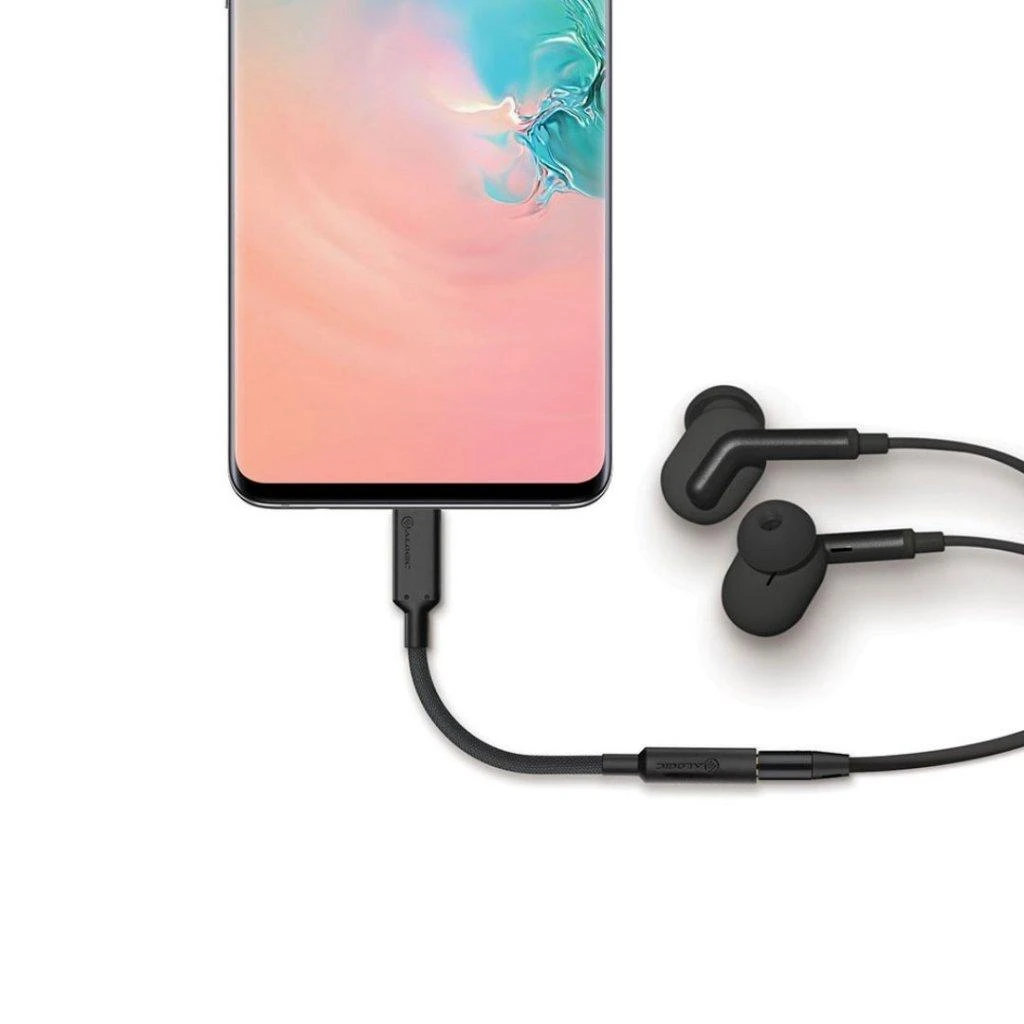 USB-C į 3.5mm adapteris su ausinėmis