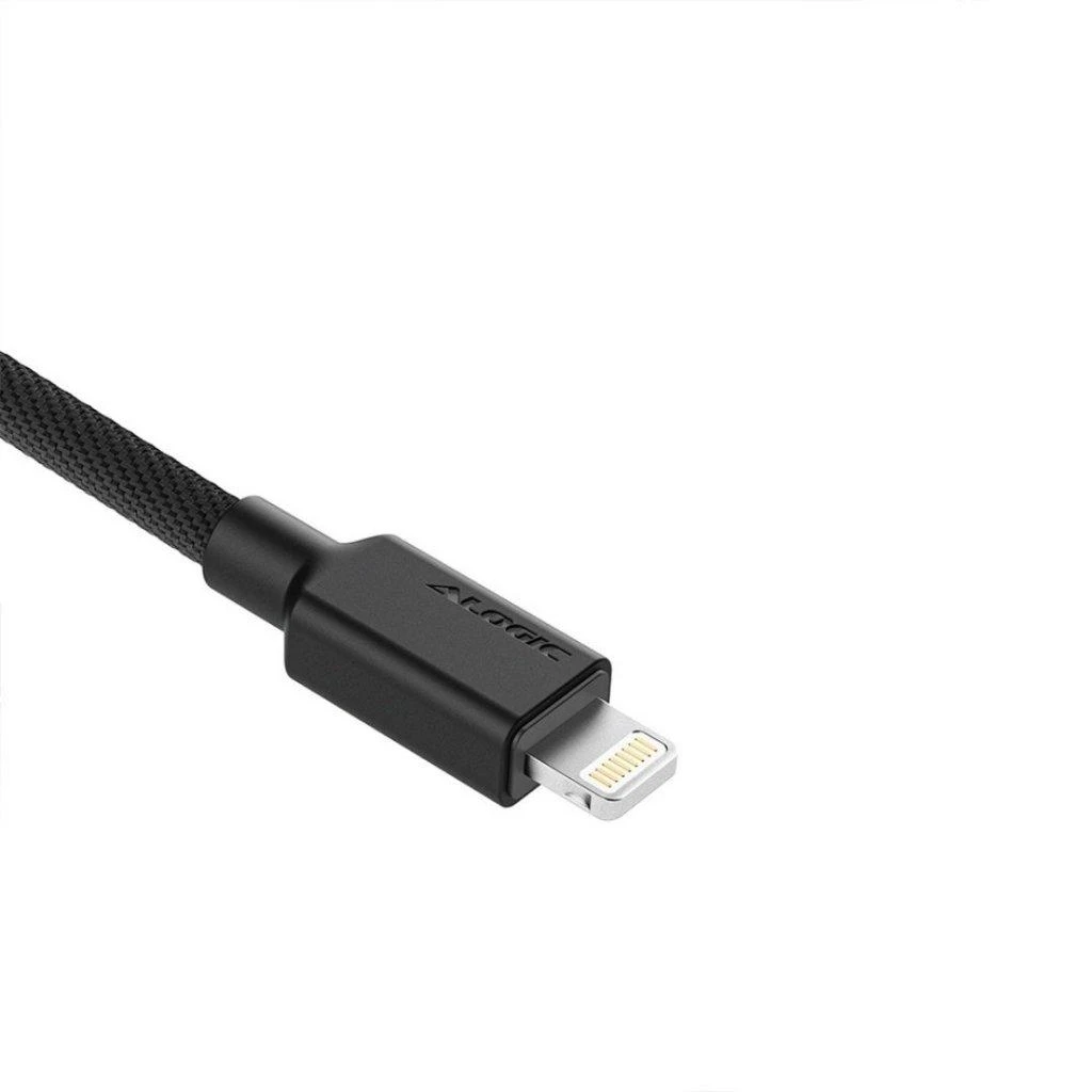 USB kabelis Alogic Alogic USB 2.0 jungiamasis kabelis A tipo - Lightning M/M 1 m, juodas