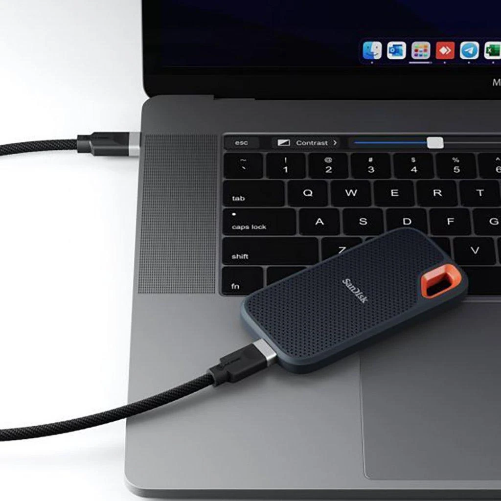 Kabelis USB Alogic USB-C - USB-C 2 m Juodas (FUSCC2-SGR)