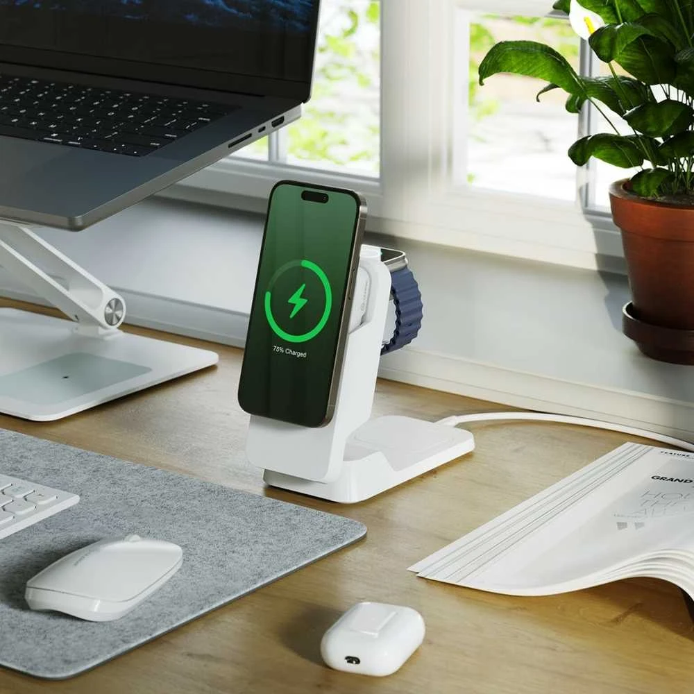 „Alogic Matrix ULTIMATE 3in1“ daugiafunkcis įkroviklis + 5000mAh + 30W adapteris