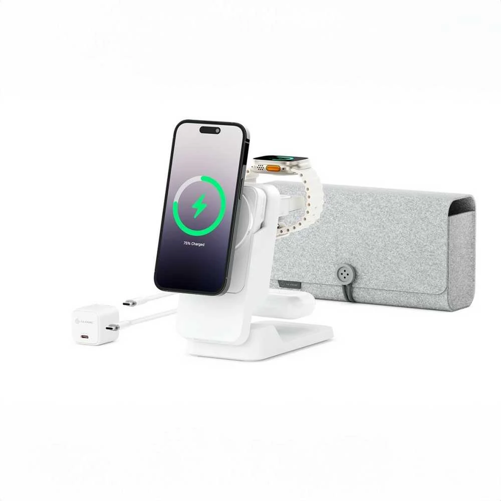 Alogic Matrix 3in1 įkrovimo stotelė su priedų dėklu