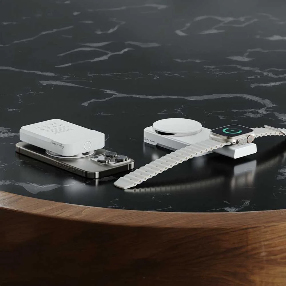 „Alogic Matrix ULTIMATE 3in1“ daugiafunkcis įkroviklis + 5000mAh + 30W adapteris