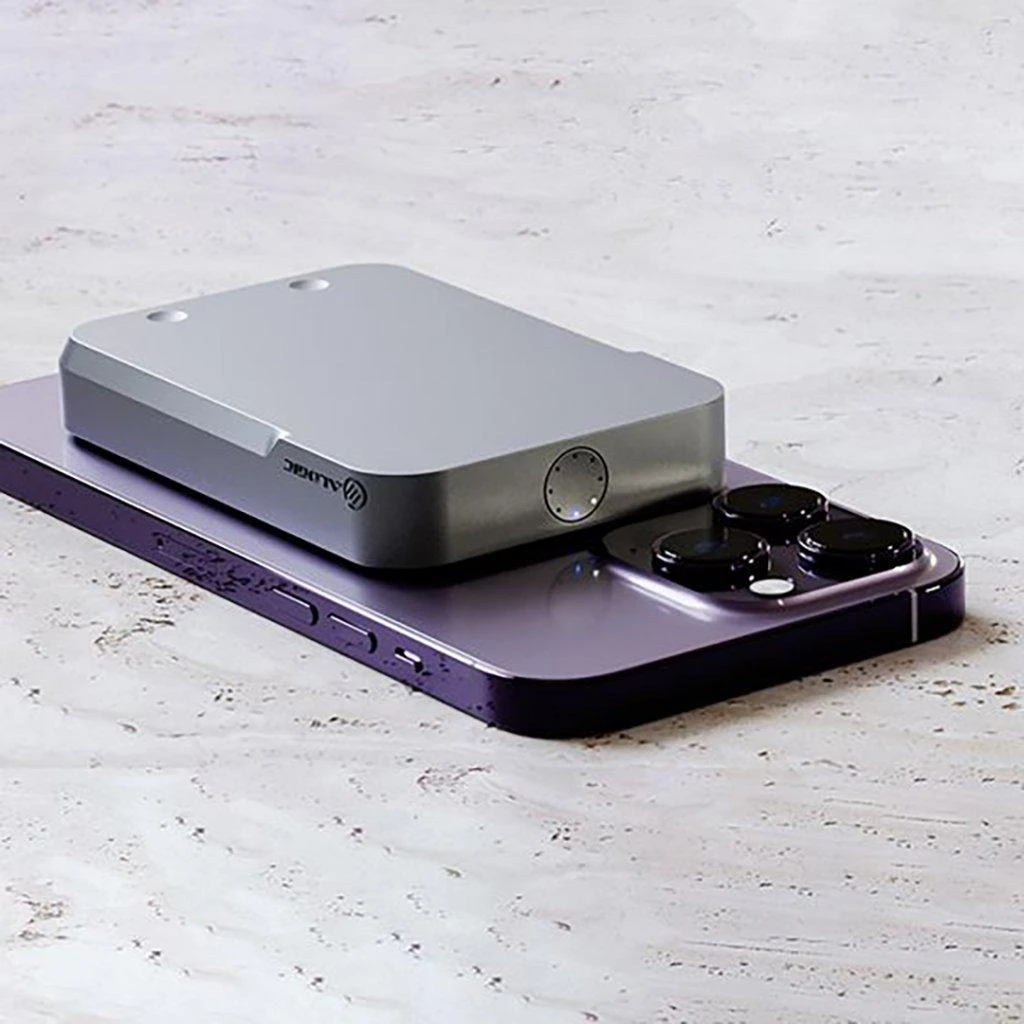 Powerbank Alogic Matrix Universal Magnetic MagSafe 5000 mAh Baltas (MSPB5KWH)