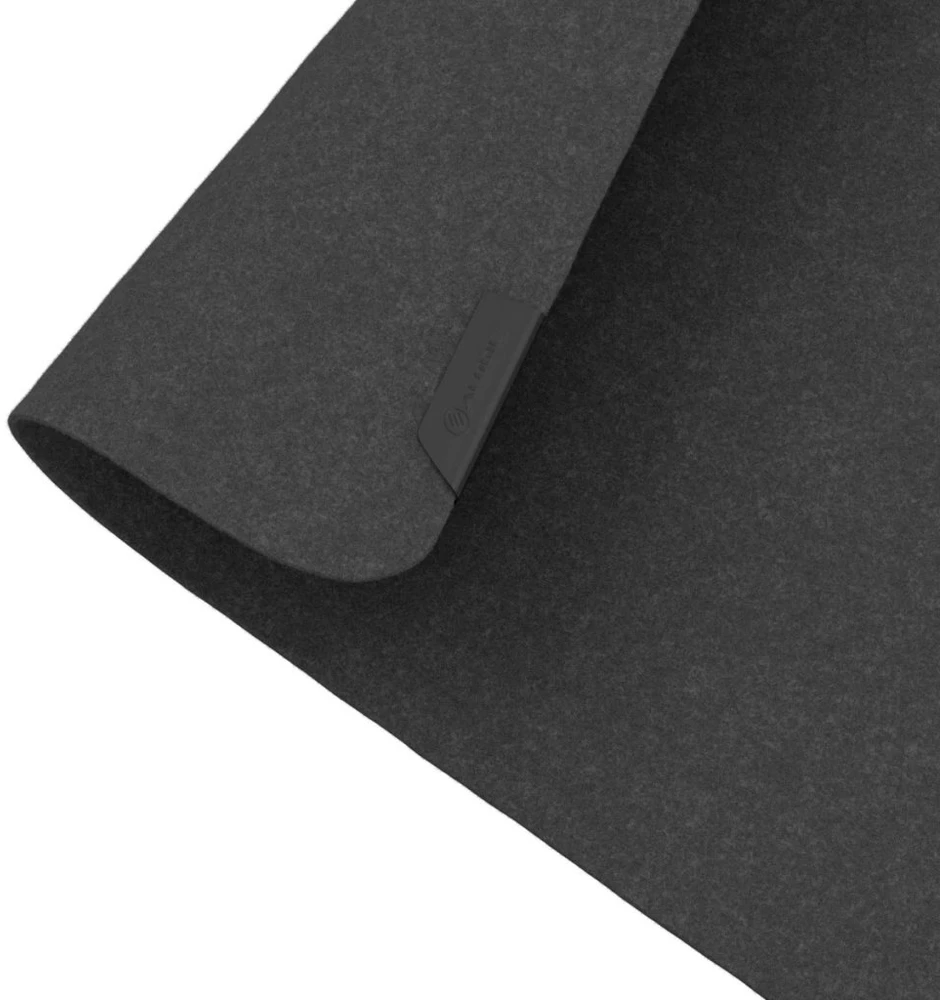 ALOGIC Premium Felt desk mat 73 x 37cm - Dark Pilkas