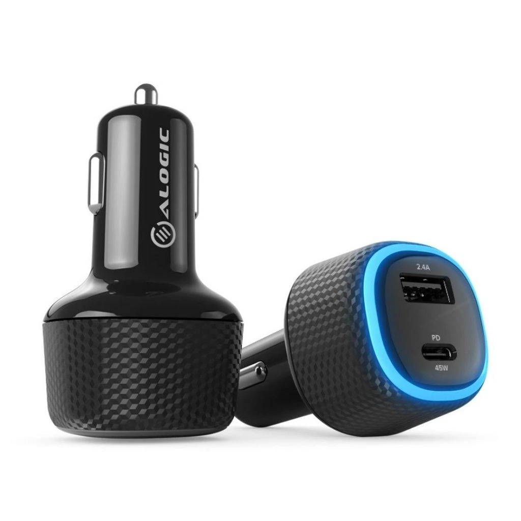 Įkroviklis Alogic Rapid 1x USB-A 1x USB-C 2.4 A (CRCA57)