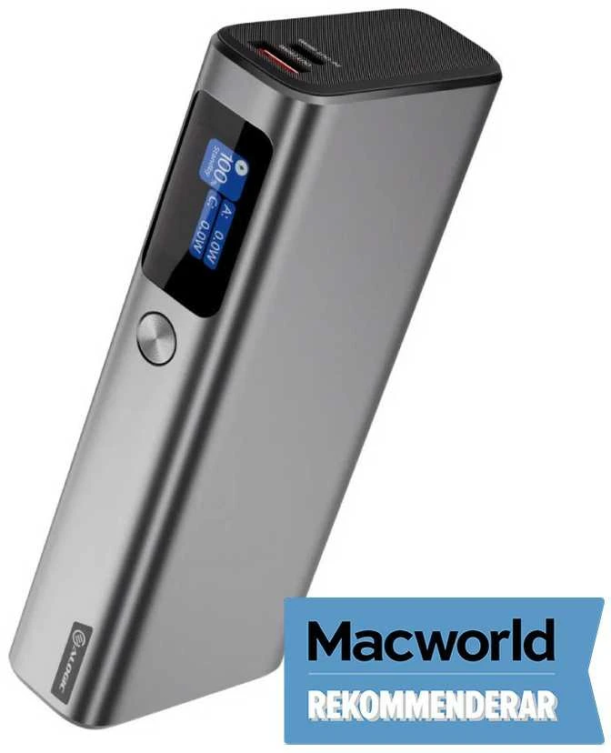„Alogic Ruck“ išorinė baterija, 20 000 mAh, su 130 W USB įkrovimu
