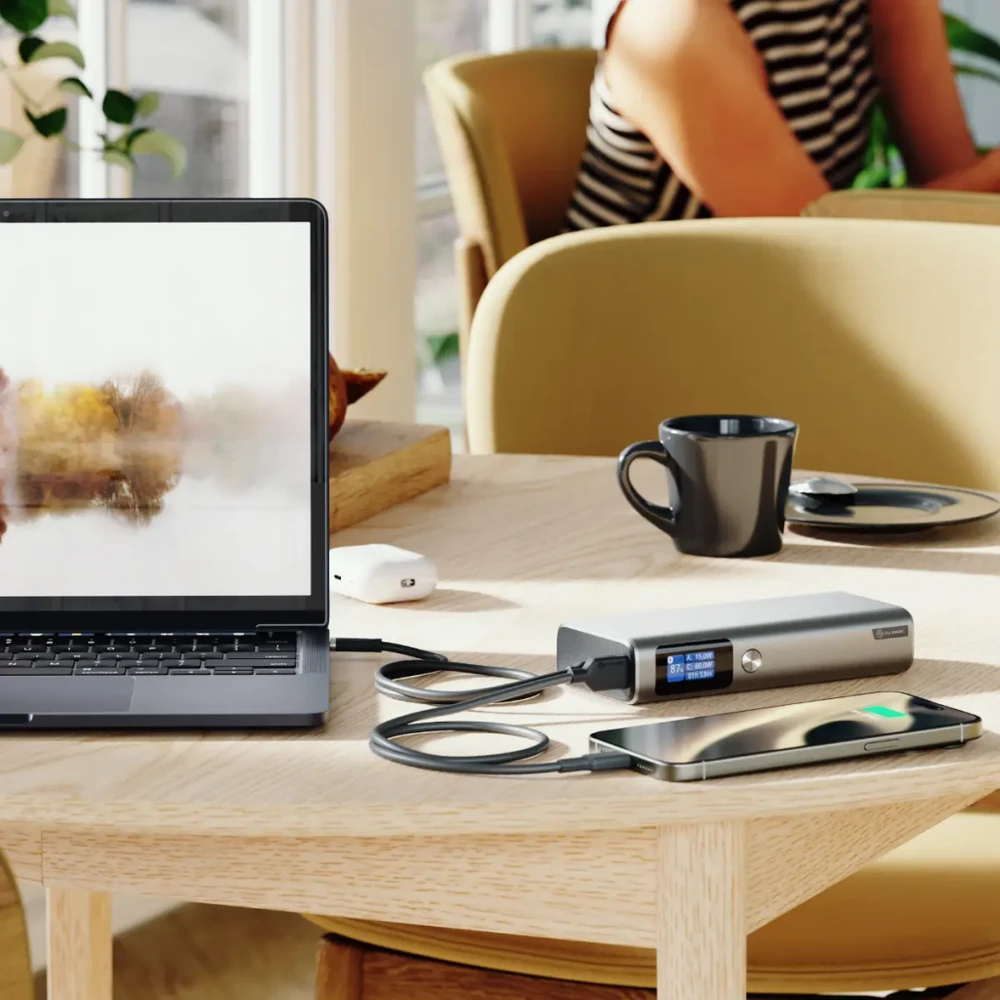 „Alogic Ruck“ išorinė baterija, 20 000 mAh, su 130 W USB įkrovimu
