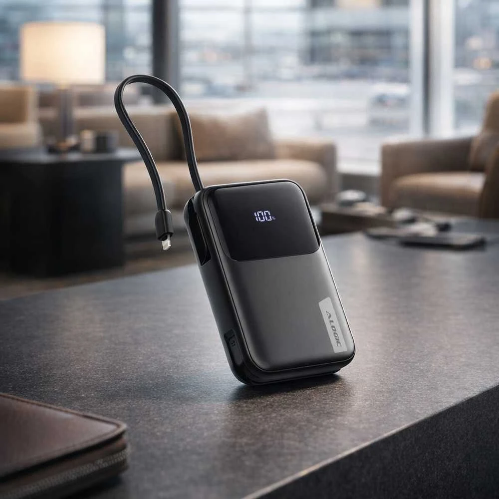 ALOGIC Tandem+ Power Bank - Juodas