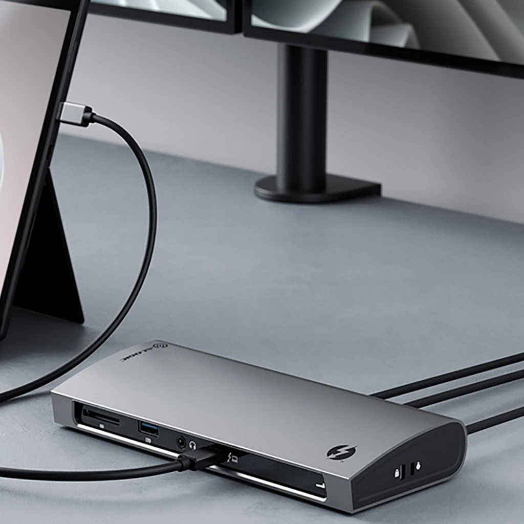 „Alogic Blaze Thunderbolt 4“ stotis / replikatorius (TB4D3TB)